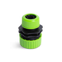 GLOBIZ Tömlőcsatlakozó adapter - 1/2" - 3/4" - műanyag - zöld/fekete