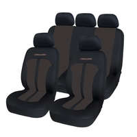 GLOBIZ Autós üléshuzat szett - bézs / fekete - 11 db-os - HSA010