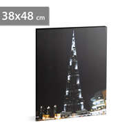 GLOBIZ LED-es fali hangulatkép - "Burj Khalifa" - 2 x AA, 38 x 48 cm