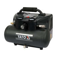 YATO YATO Akkus kompresszor 8 bar 2 x 18 V (2 x 3,0 Ah akku + töltő)