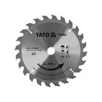 YATO YATO Fűrésztárcsa fához 190 x 20 x 1,5 mm / 24T