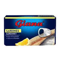 Giana szardínia növényi olajban citrommal 125g