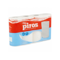 MAGYAR PISZKE PAPÍR KFT. Piros Papírtörlő, 2 Réteg, 4 Tekercs