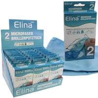 JEAN PRODUCTS STEINMÜHLWEG 4,D-97783 KARSBACH Elina Med mikrószálas szemüvegtisztító kendő 2db-os 20x15cm kék