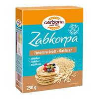 Cerbona Élelmiszergyártó Zrt. Cerbona finomra őrölt zabkorpa 250g