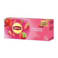 Lipton filteres gyümölcstea eper-rebarbara ízű (20x1,6g)