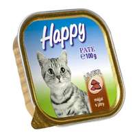 Happy alutálcás macskaeledel, máj ízesítéssel 100g