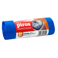 Sydnex Kft. Piros Szemeteszsák 60 liter / 55 x 85 cm, 20 db