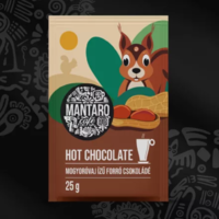 Mantaro forró csokoládé italpor mogyoróvaj ízű 25 g