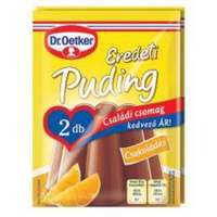 Dr. Oetker Magyarország Élelmiszer Kft. Dr. Oetker Eredeti Puding csokoládés pudingpor 2 x 49 g