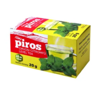 Herbária Zrt. CBA piros gyógytea orvosi citromfű levél (20 filter)