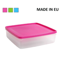 Soler Hispania SL P.I Carrascot Ételtároló doboz szögletes 2,75l RÓZSASZÍN