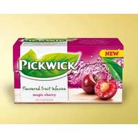 Douwe Egberts Pickwick Magic Cherry gyümölcstea cseresznye ízű (20x2g)