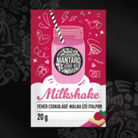 Mantaro milkshake italpor fehér csokoládé-málna ízű 20 g