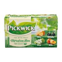 Douwe Egberts Pickwick fekete tea variációk II.-narancs, feketeribizli, alma, őszibarack (20x1,5 g)