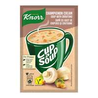 Unilever Magyarország Kft. Knorr Cup a Soup instant gombakrémleves zsemlekockával 15g