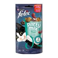 Félix Party Mix jutalomfalat macskáknak, oceán ízesítéssel 60g