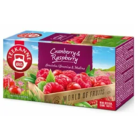 Teekanne Teekanne gyümölcstea málna és eper ízű (20 filter)