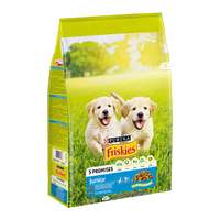 Friskies Junior száraz kutyaeledel, csirke zöldségekkel ízesítésű 8kg