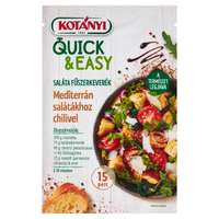 Kotányi Hungária Kft. Kotányi Quick&Easy saláta fűszerkeverék mediterrán salátákhoz chilivel 20g