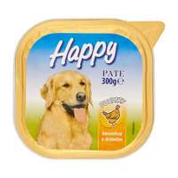 Happy alutálcás kutyaeledel, baromfi ízesítéssel 300g