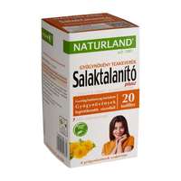Naturland Magyarország Kft. Naturland Salaktalanító plusz gyógynövény teakeverék (20 filter)
