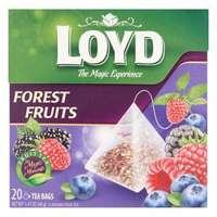 Loyd Loyd piramis filteres tea erdei gyümölcs ízű (20x2g)