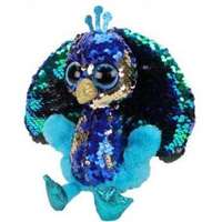 Ty TY BOOS plüss figura TYSON (flitteres páva) 15 cm