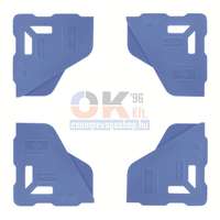 Bautool Bautool sarokvédő nagy méretű lapokhoz, 8mm laphoz 4db / csomag (b696011)
