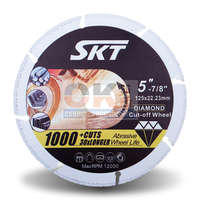 SKT Diamond-Tools SKT 513 gyémántszemcsés fémvágó tárcsa 125×22,2mm (skt513125)