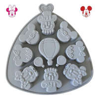 Mickey és Minnie egér fej és hőlégballon forma