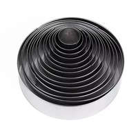 Kerek fém kiszúró 14 részes