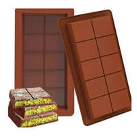 Szilikon Dubai csoki forma-négyzet mintás 1 adag