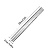 Rozsdamentes fém sodrófa,nyújtófa 25 cm