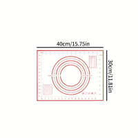 Szilikon nyújtólap, gyúrólap 30cm x 40 cm