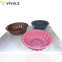 Tapadásmentes fém kuglóf forma 27 cm átmérőjű