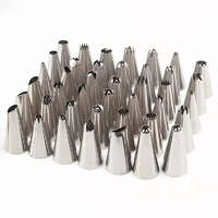 Díszítőcső fém, kicsi, 48 db-os