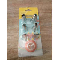 Díszítőcső 7 részes (6 cső és 1 csatlakozó)