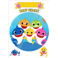 Torta ostya - Baby Shark A4 3.
