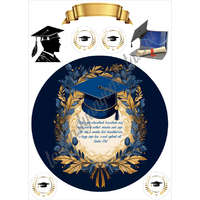 Torta ostya - Ballagás, diploma férfi A4 9.