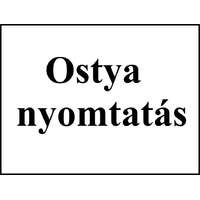 .Torta ostya nyomtatás négyzet,téglalap 20cm-ig