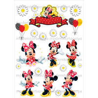 Torta ostya - Minnie mix A4 1.