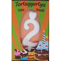 Gyertya+talp fehér dobozos - "2"