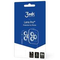3MK 3MK Lens Protection Pro iPhone 15 Pro Max 6.7" szürke kameralencse-védő rögzítőkerettel 1db. fólia