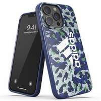 Adidas Adidas OR Snap Case Leopard iPhone 13/13 Pro 6,1" kék 47260 tok