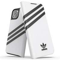 Adidas Adidas OR füzet tok PU iPhone 13 / 14 / 15 6.1" fekete-fehér 47092