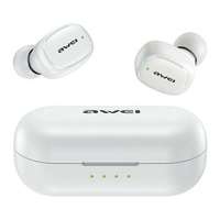 AWEI AWEI fülhallgató Bluetooth 5.1 T13 Pro TWS + dokkoló állomás fehér