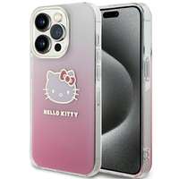 Hello Kitty Hello Kitty HKHCP13LHDGKEP iPhone 13 Pro / 13 6.1" rózsaszín keménytok IML Gradient Electrop Kitty fej IML Gradient Electrop Kitty fej