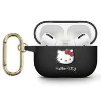 Hello Kitty Hello Kitty HKAP23DKHSK Airpods Pro 2 (2022/2023) tok fekete Szilikon 3D Kitty fej 3D Kitty fej