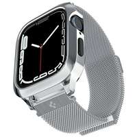 Spigen Spigen Metal Fit PRO Apple Watch 8/SE/7 /6/5/4 (44/45mm) ezüst ACS04584 tok